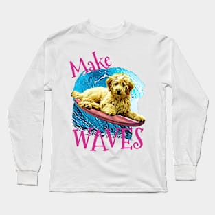 WAVES Goldendoodle Long Sleeve T-Shirt